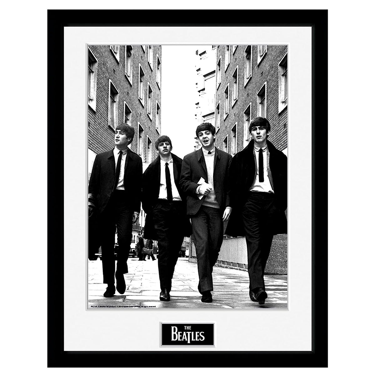 Beatles In London Portrait Framed Poster Framed Wall Art Front