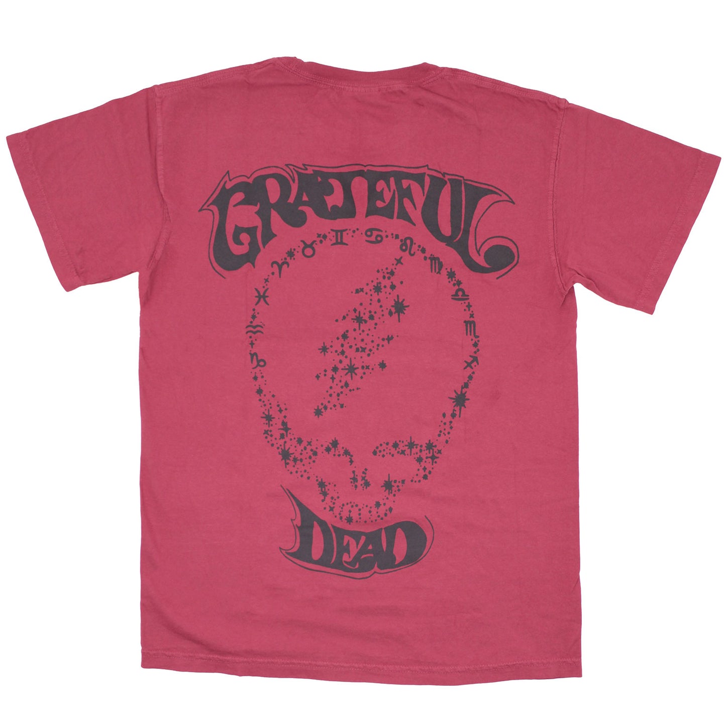 Grateful Dead Black & Red Skeleton Art Limited Edition T-shirt