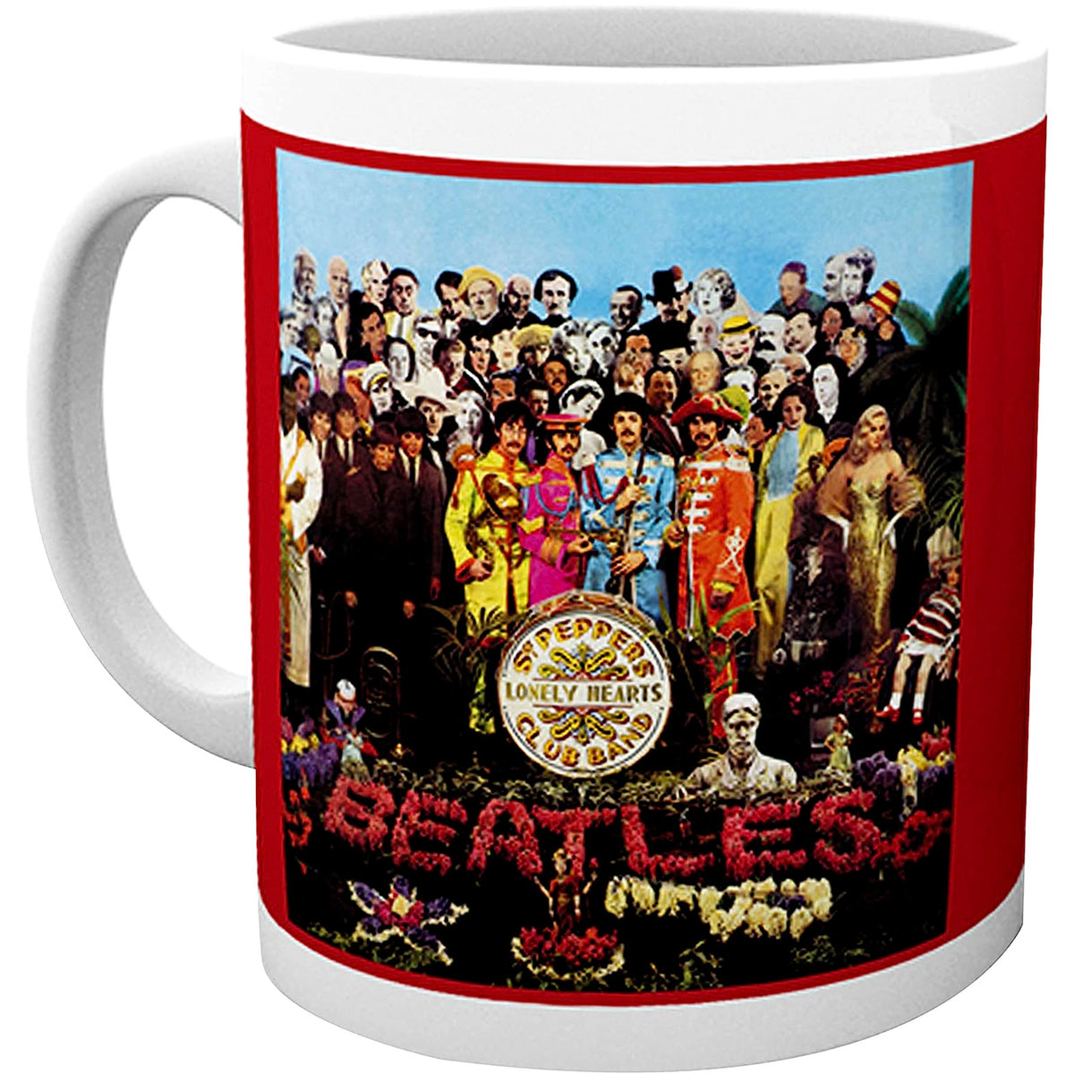 Beatles Sgt Pepper Coffee Mug Front