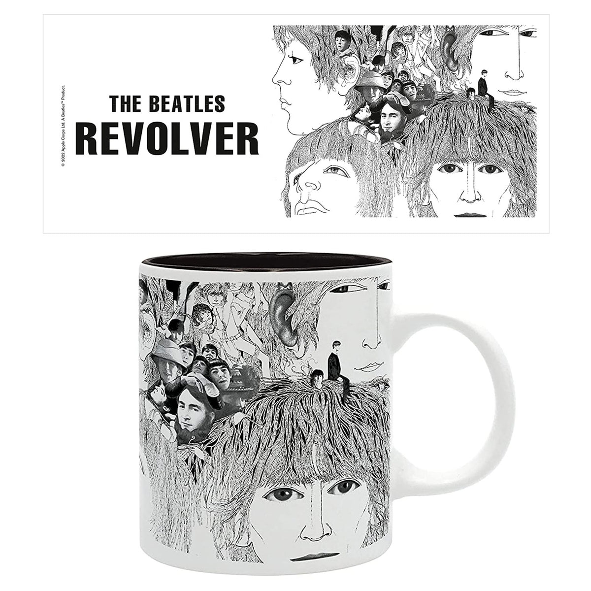Beatles Revolver Coffee Mug Front