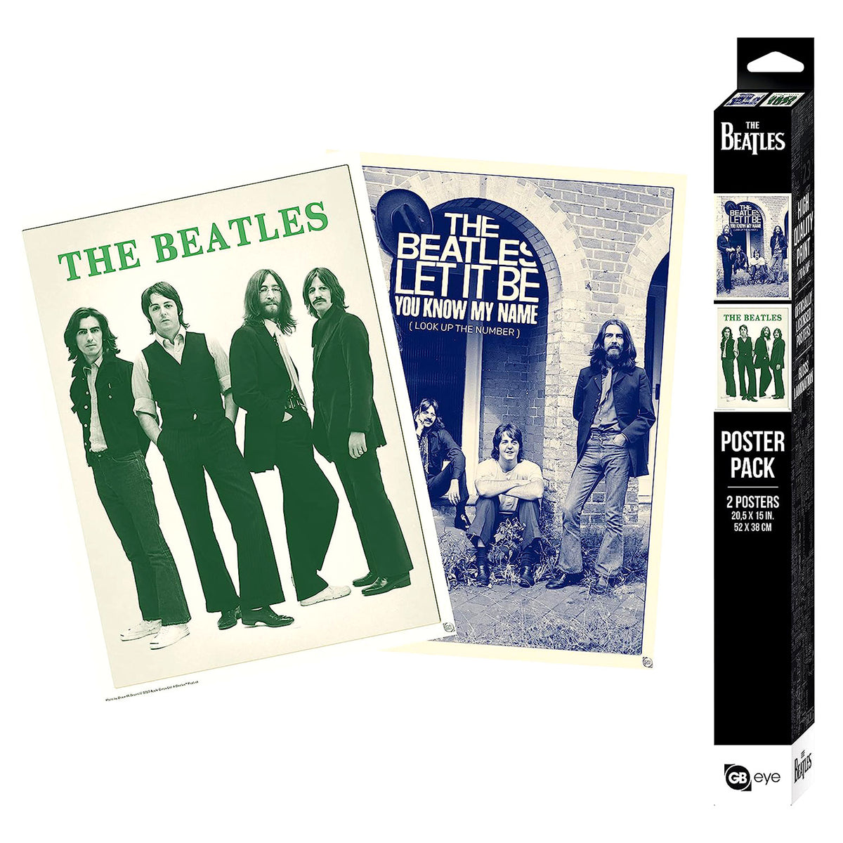 Beatles Boxed Poster Chibi Set (2) Domestic Poster Front