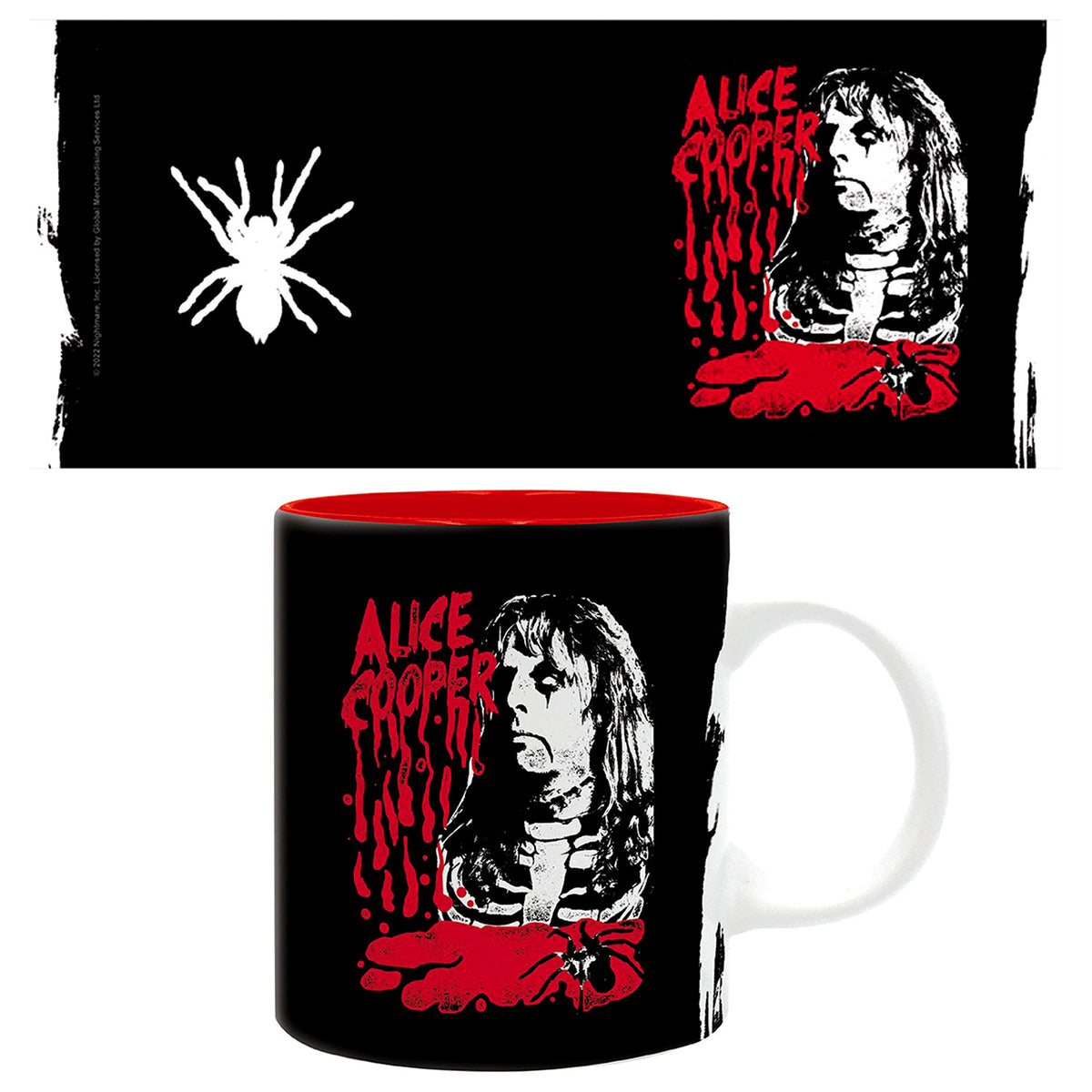 Alice Cooper Blood Spider Coffee Mug Front