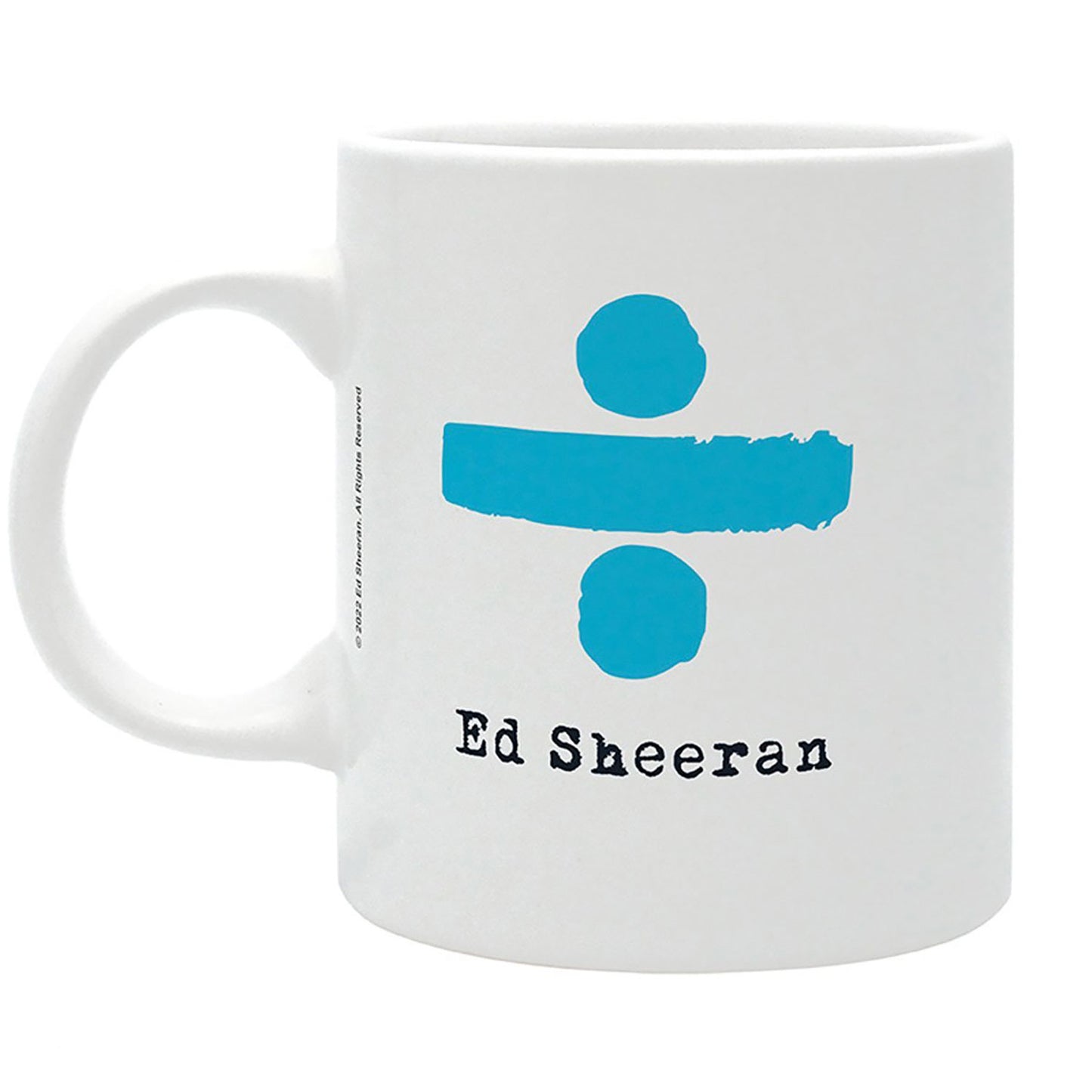 Ed Sheeran Silhouette Coffee Mug Back