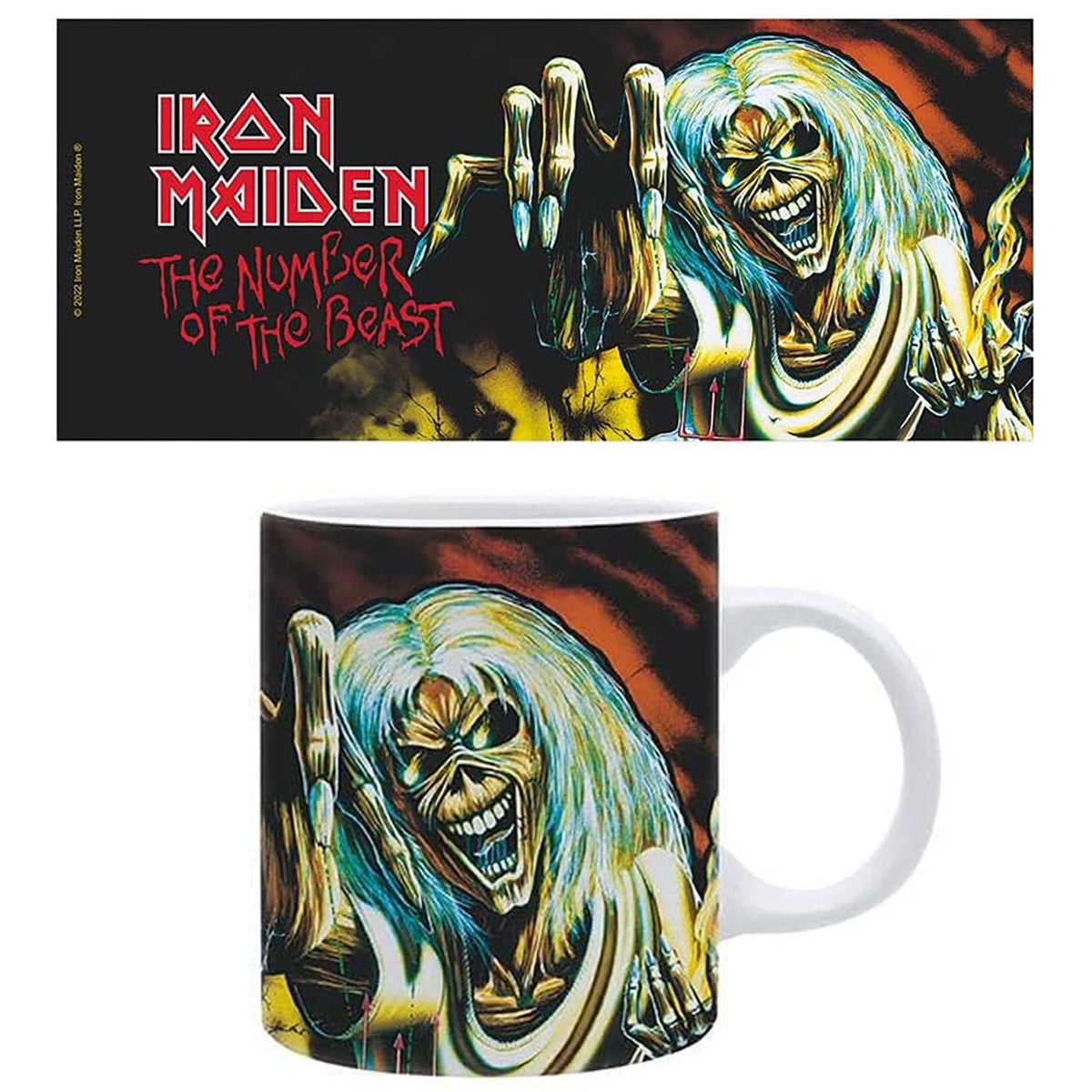 Iron Maiden The Number of the Beast Coffee Mug Front