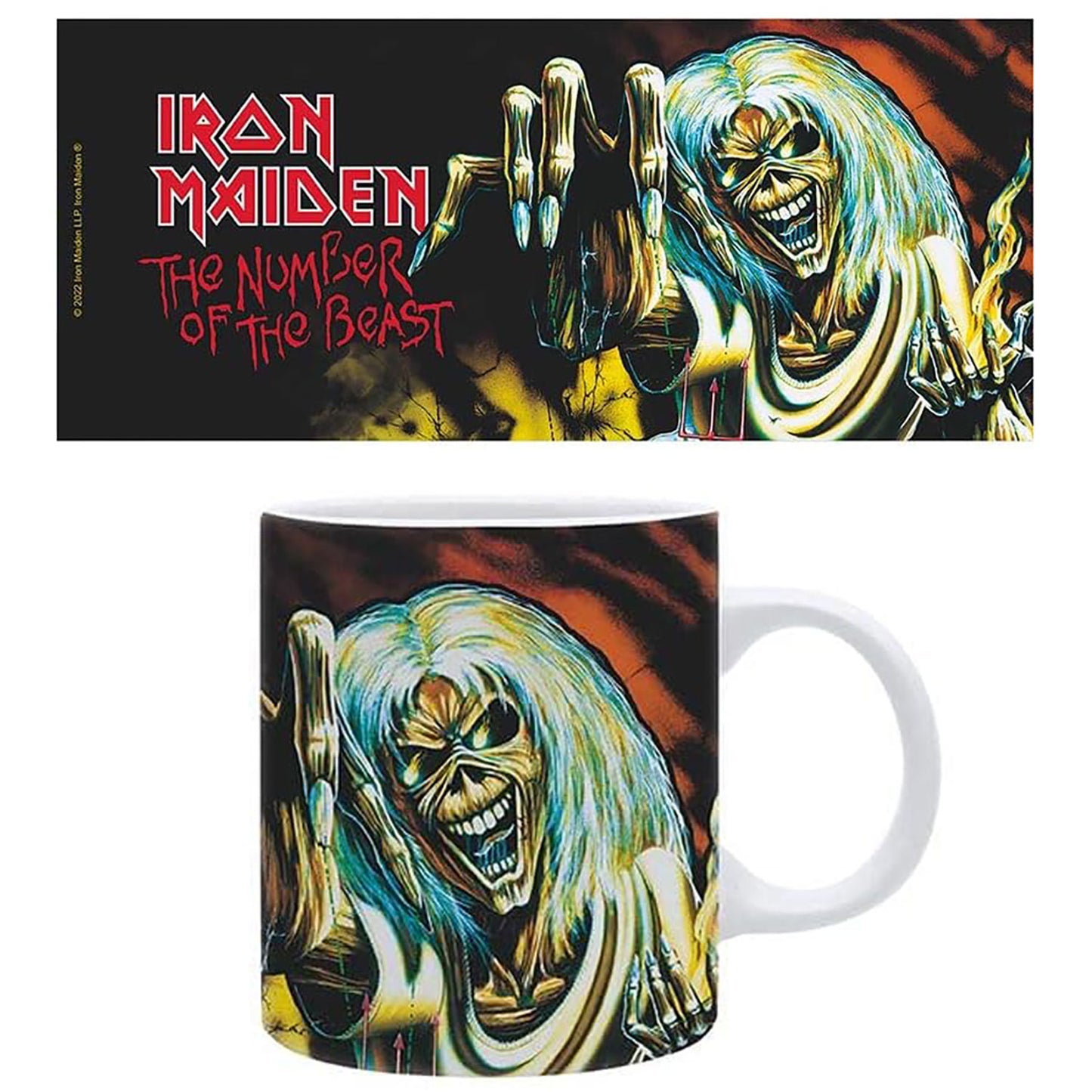 Iron Maiden The Number of the Beast Coffee Mug