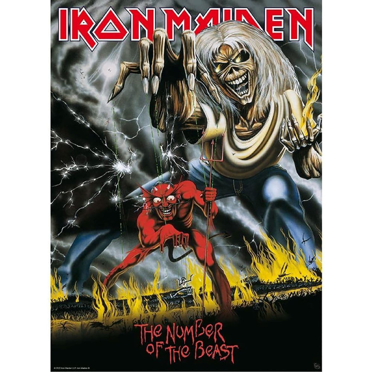 Iron Maiden Set of 2 Posters - Killers/Number of the Beast Domestic Poster Alt 2