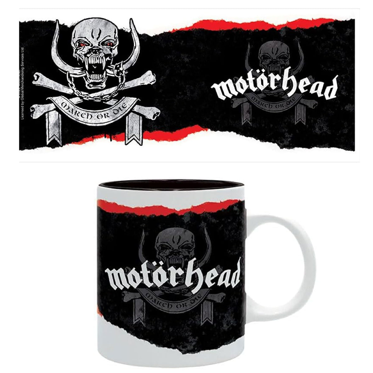 Motorhead March or Die Coffee Mug Front
