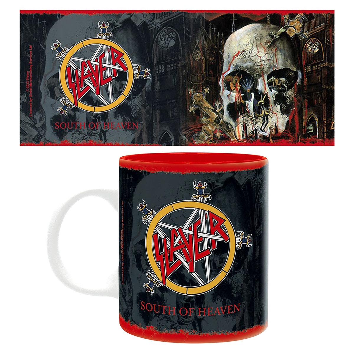Slayer South of Heaven Coffee Mug Front