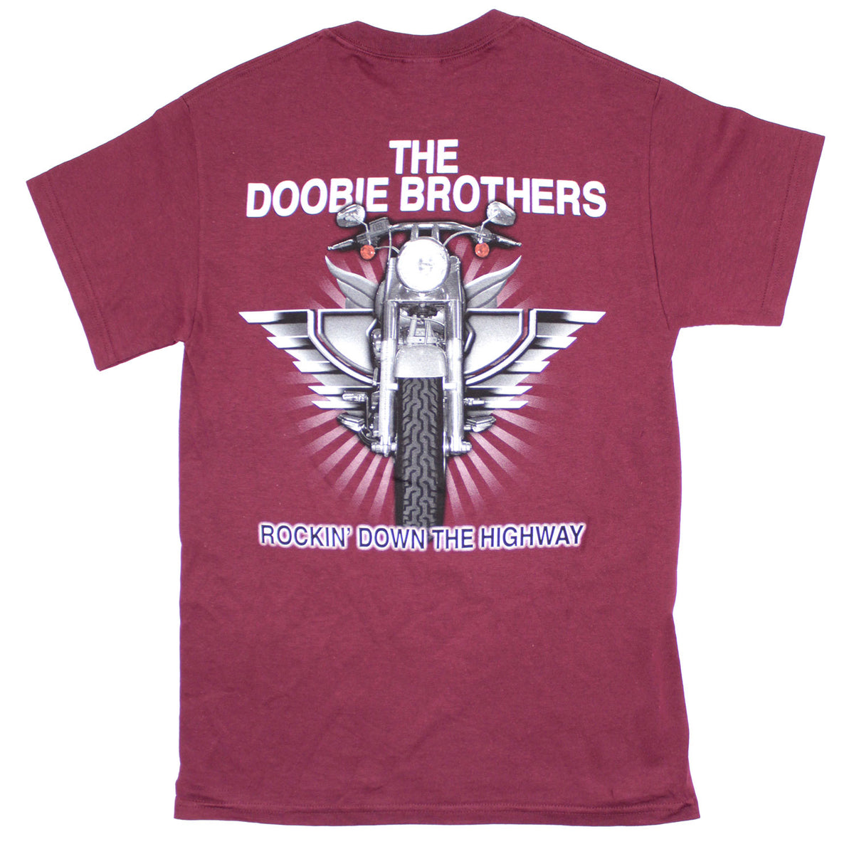 Doobie Brothers Rockin' Down The Highway T-shirt Back