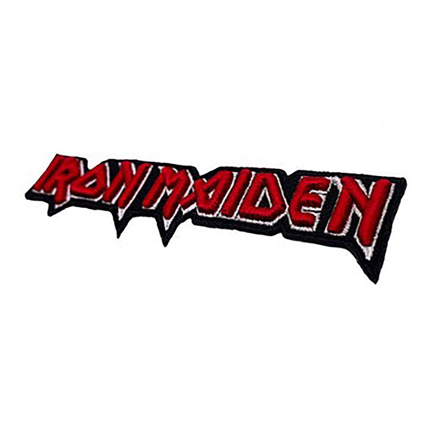 Iron Maiden Logo 3D Embroidered Patch Back