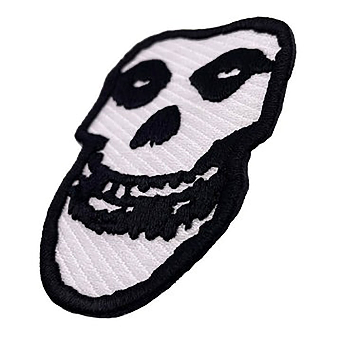 Misfits Skull 3D Embroidered Patch Back