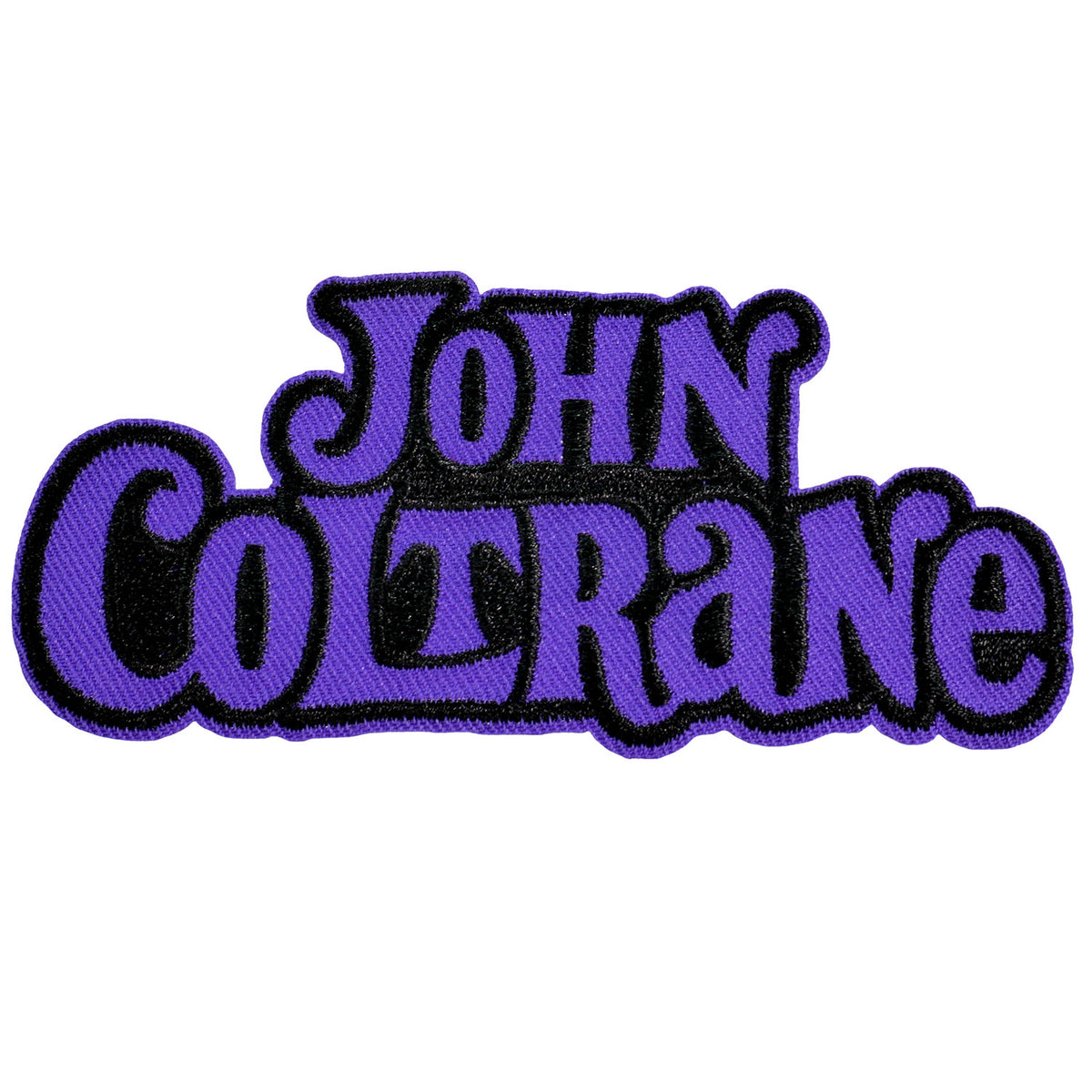 John Coltrane Logo Embroidered Patch Front