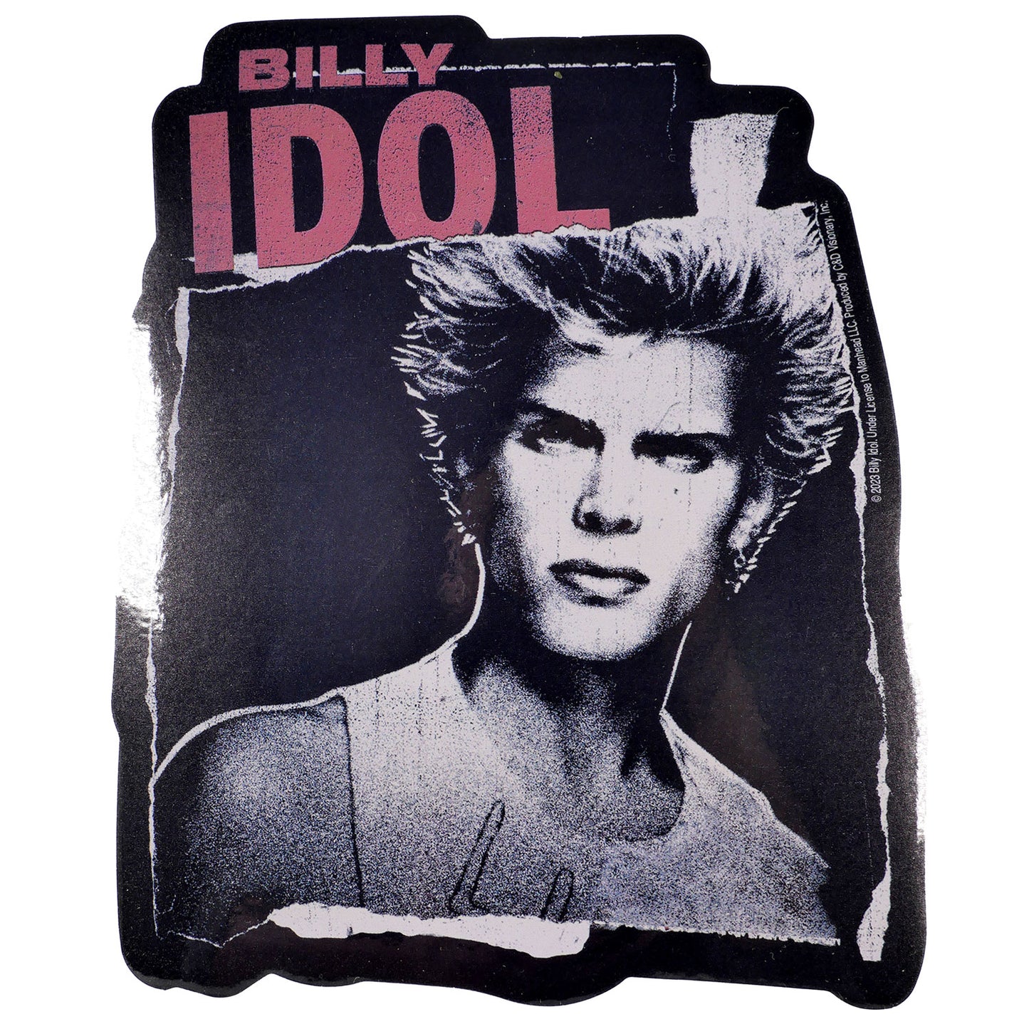 Billy Idol Poster Sticker Front