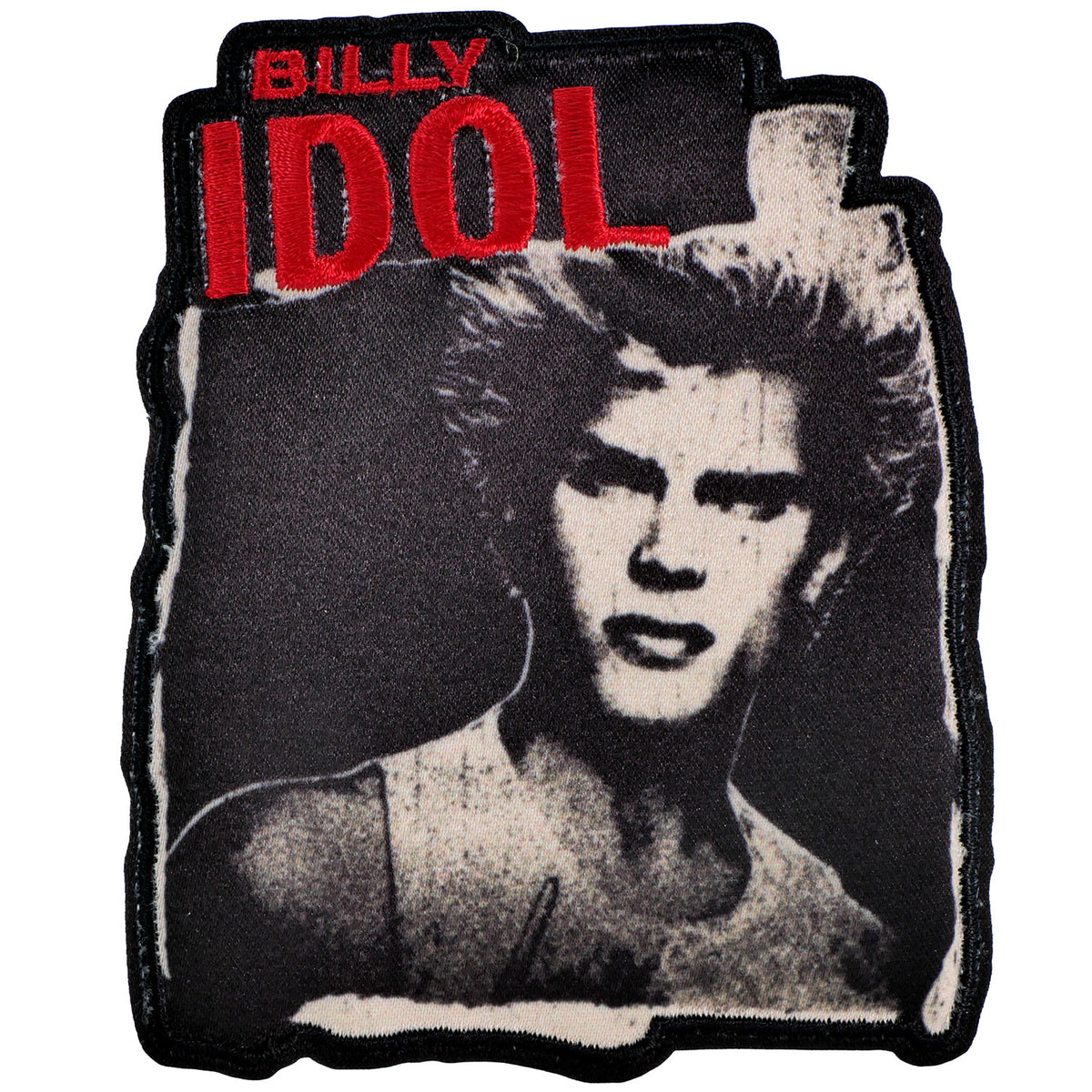 Billy Idol Poster Embroidered Patch Front