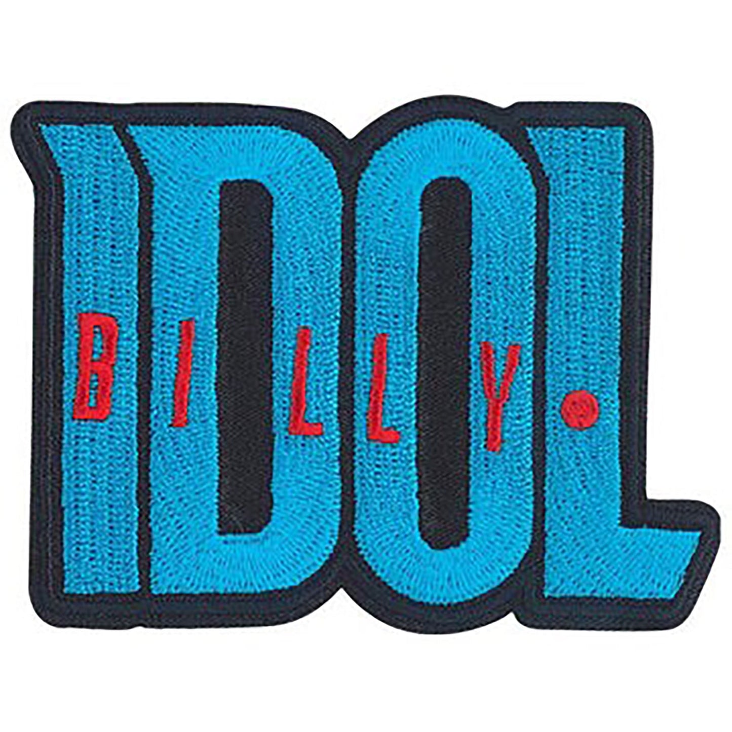 Billy Idol Logo Embroidered Patch Front