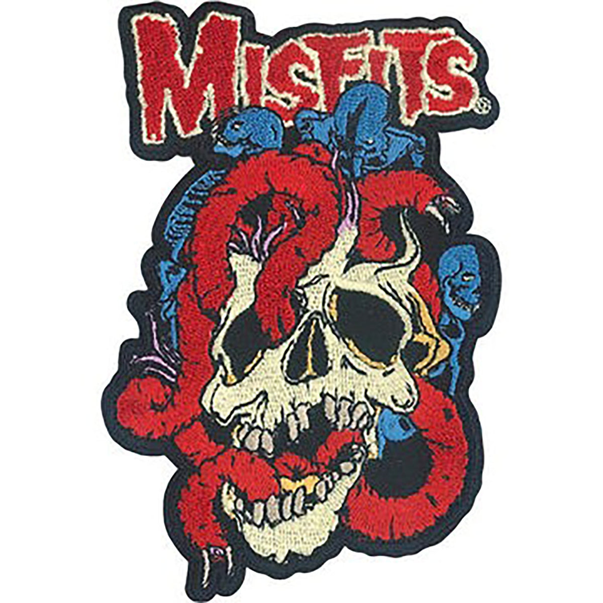 Misfits Squirm Embroidered Patch Front