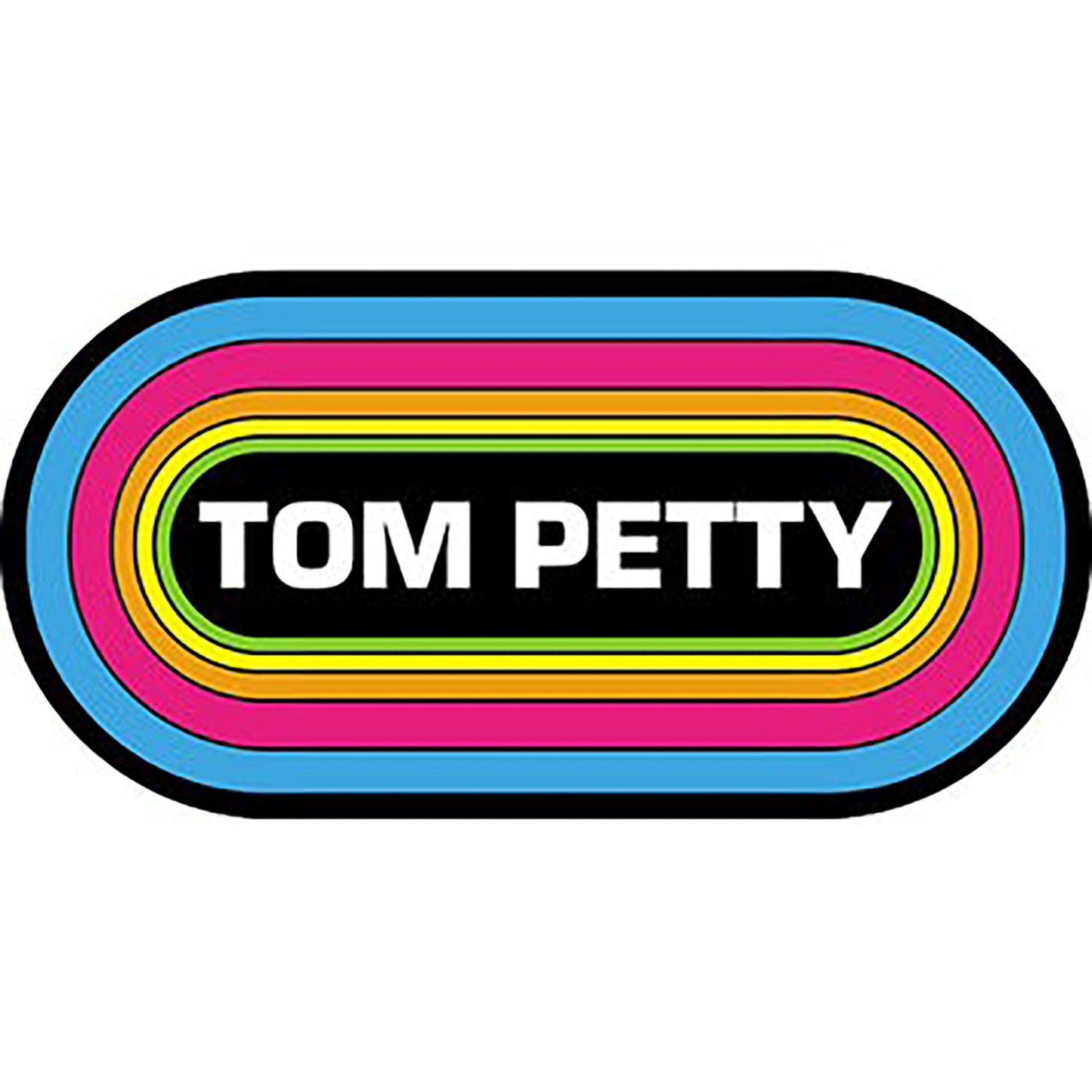 Tom Petty KMET Sticker Front