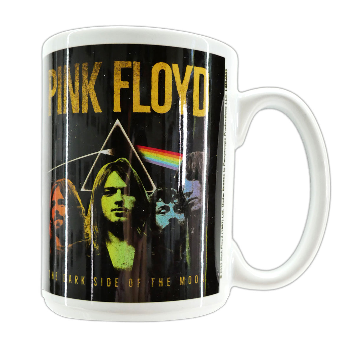 Pink Floyd DSOTM50-Band Coffee Mug Back