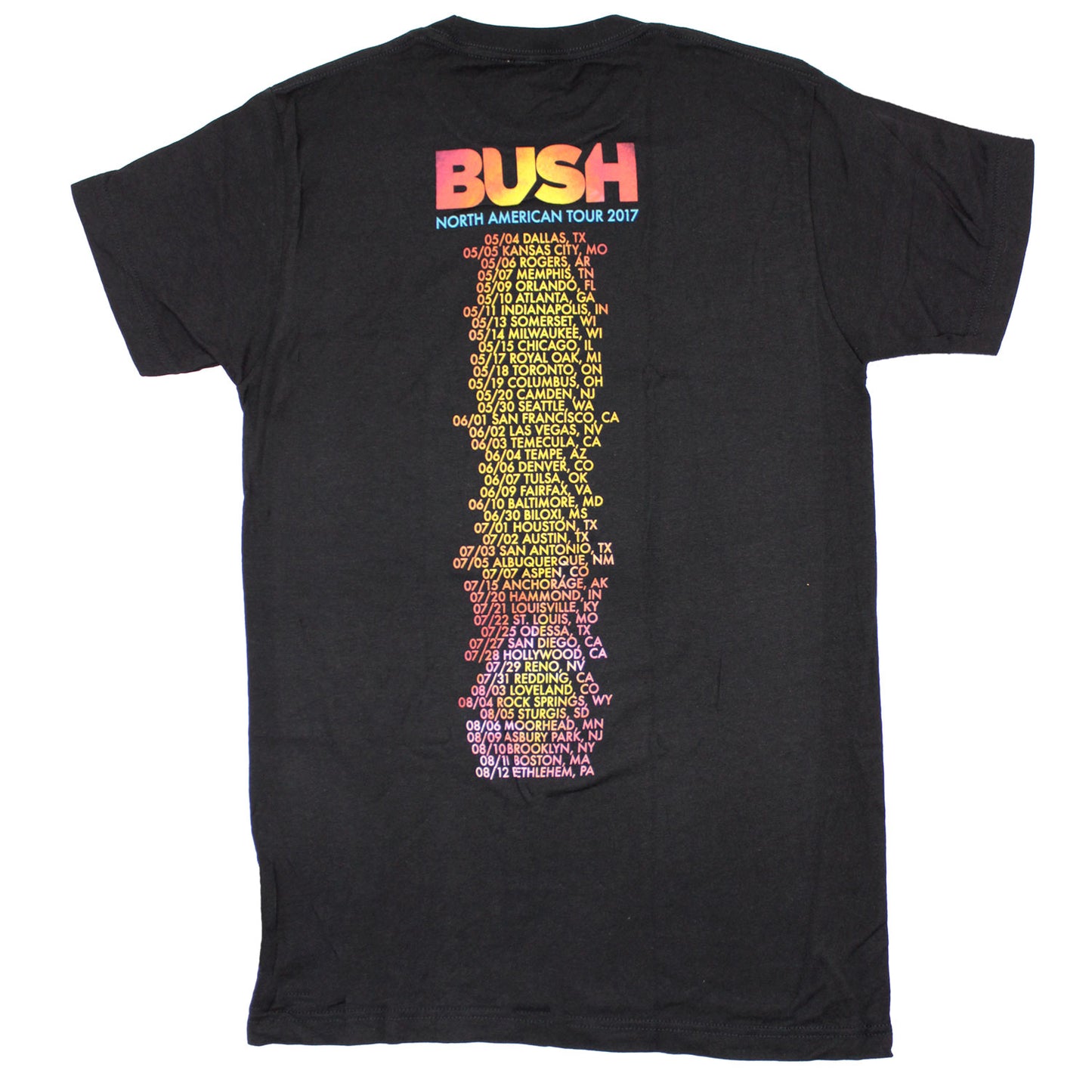 Red & Orange Logo 2017 Tour Tee Slim Fit T-shirt