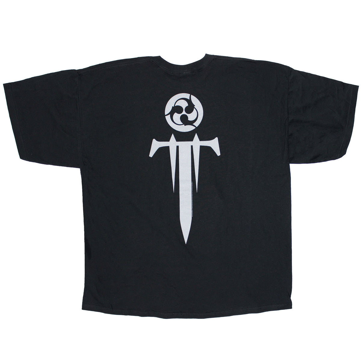 Trivium Silver Logo Solid Back Tee T-shirt Back
