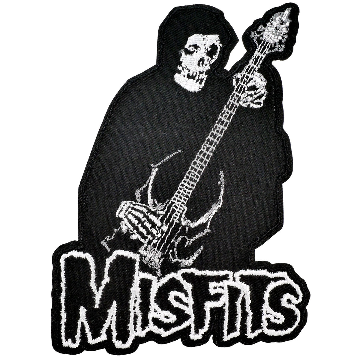 Misfits Bass Fiend Embroidered Patch Front
