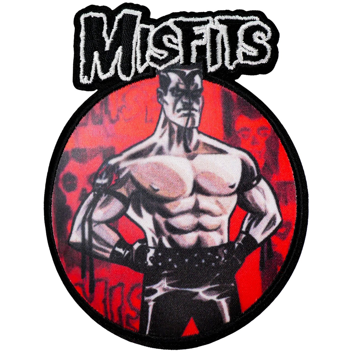 Misfits Jerry Only Embroidered Patch Front