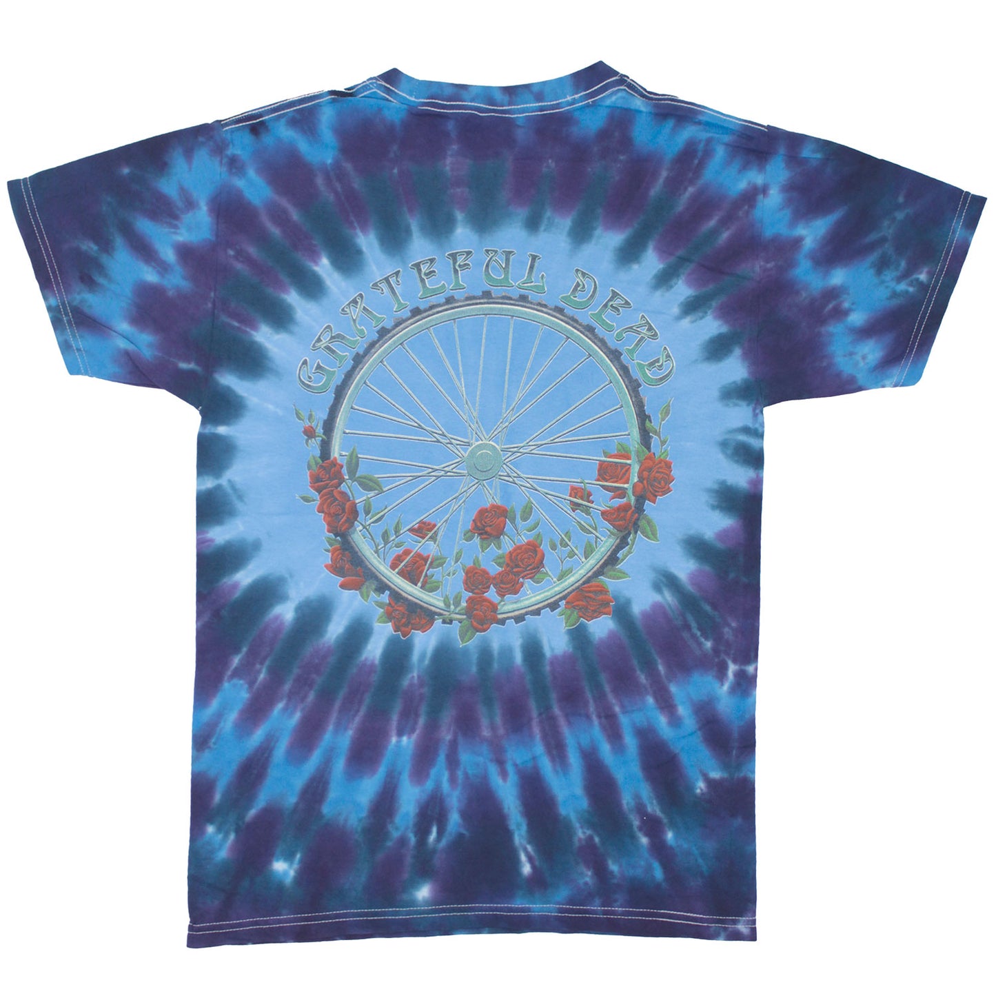 Grateful Dead Night Rider Tie Dye T-shirt Back
