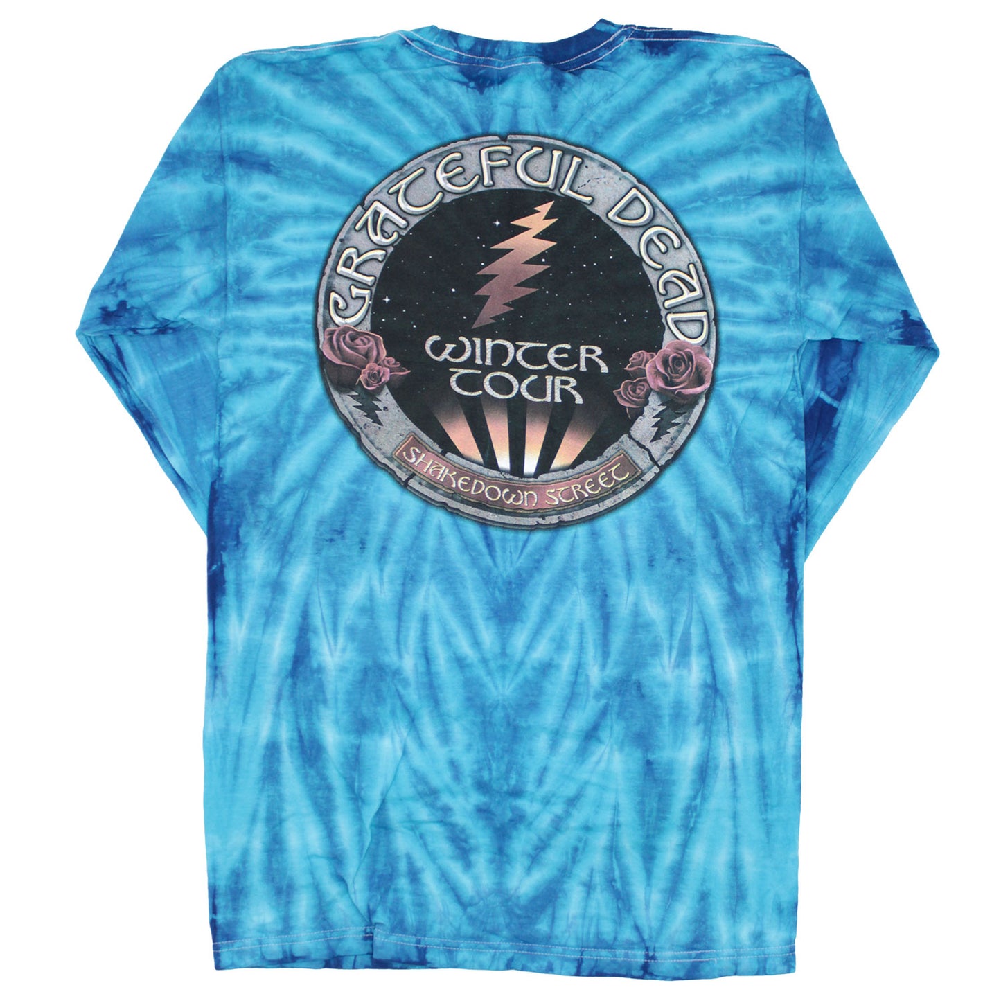 Grateful Dead Stone Stealie Tie Dye Long Sleeve Back