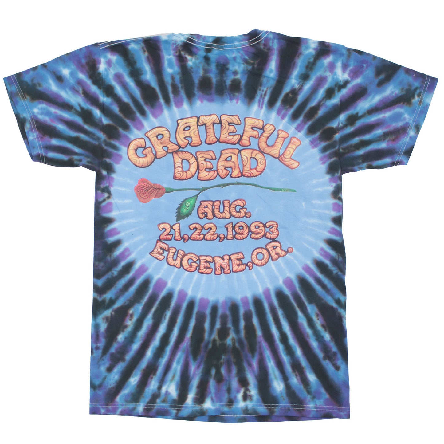 Grateful Dead Owl Tie Dye T-shirt Back