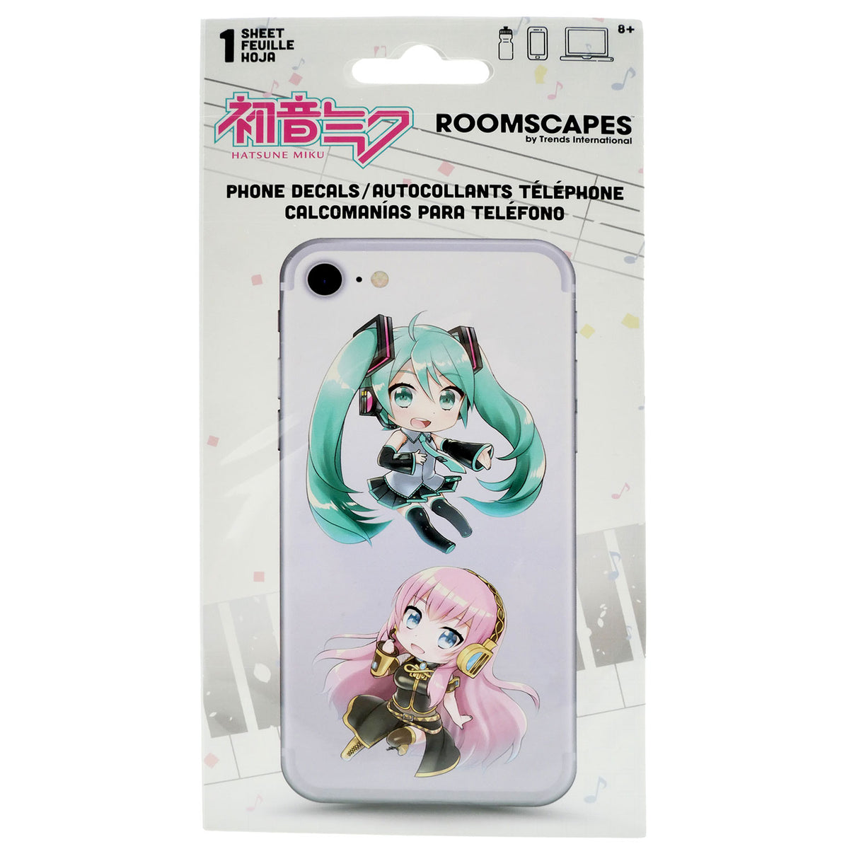 Hatsune Miku Phone Decals Collector Items Front