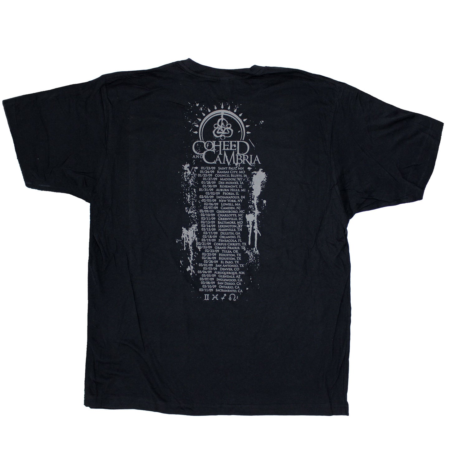 Keywork and Devil 2009 Tour Tee Slim Fit T-shirt