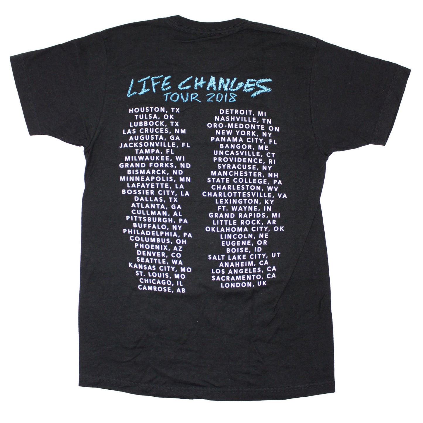 Life Changes Tour 2018 T-shirt