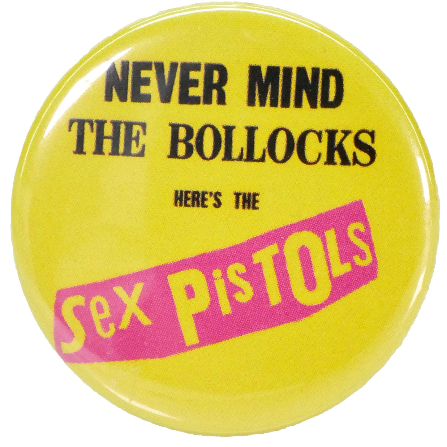 Sex Pistols Never Mind The Bullocks Button Front