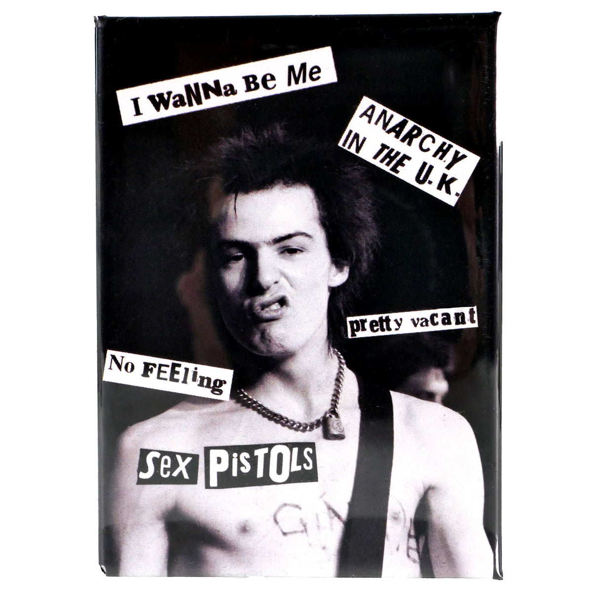 Sex Pistols Sid Vicious Magnet Front