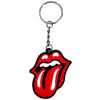 The Rolling Stones Tongue Logo Rubber Key Chain
