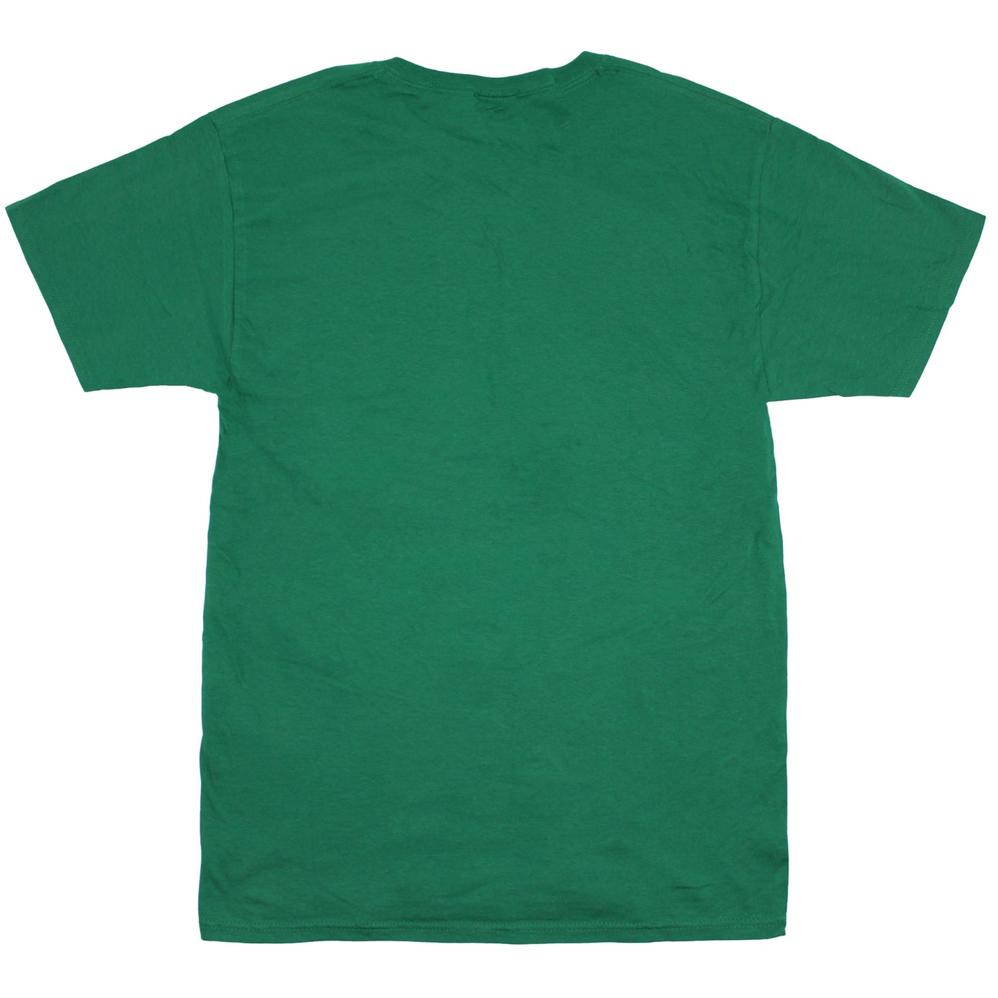 AC/DC Vintage Distressed American Flag Logo On Green T-shirt T-shirt Back