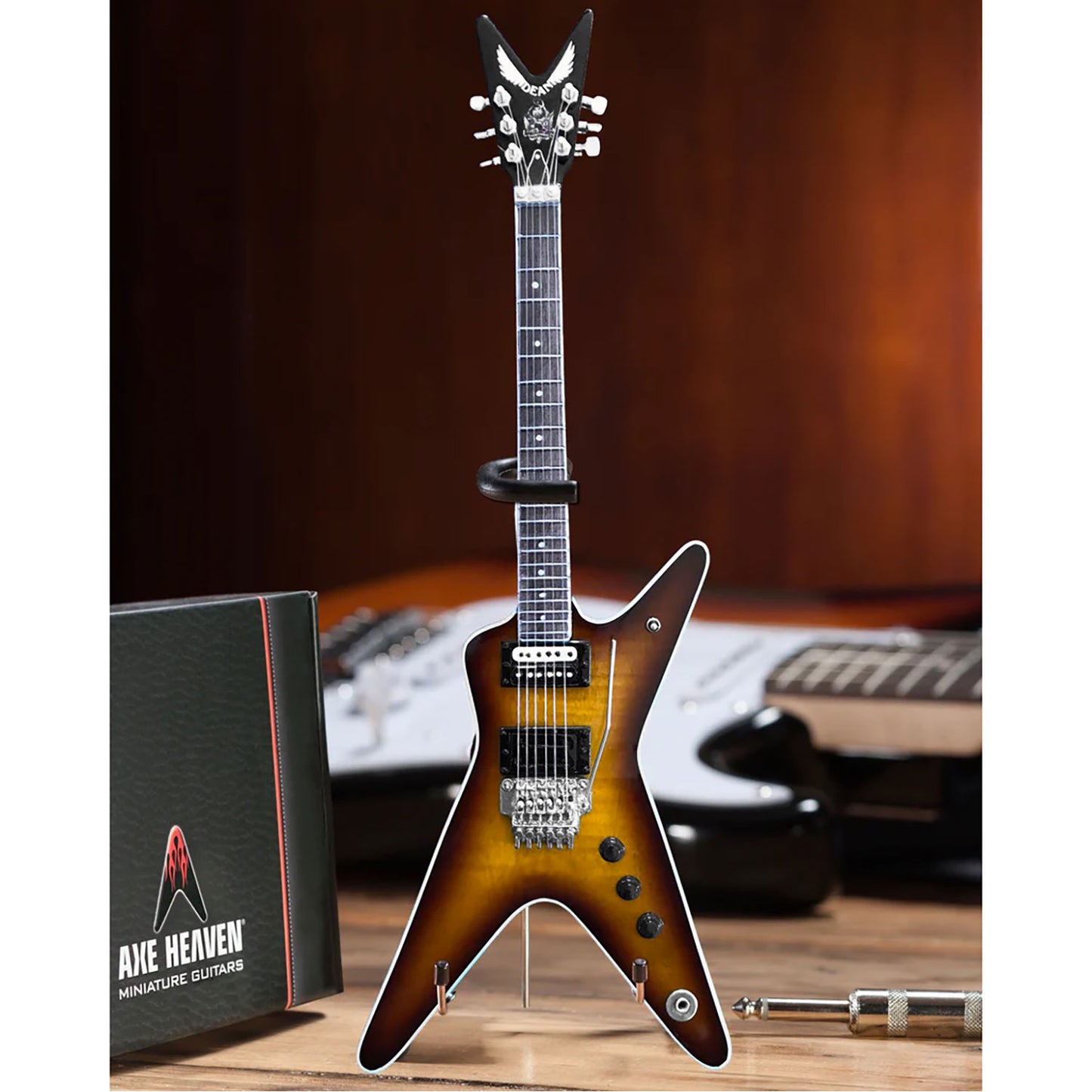 Dimebag Darrell Dean Dimebag FBD Tribute ML Miniature Guitar Model Collector Items Alt 2