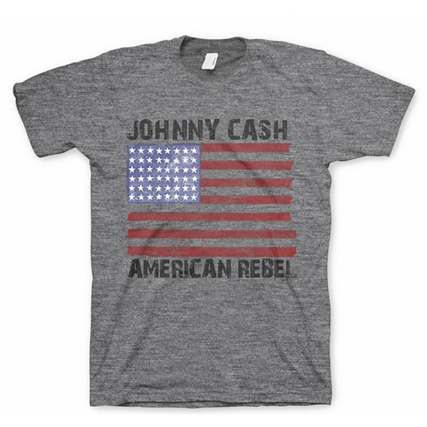 Johnny Cash American Rebel T-shirt Front