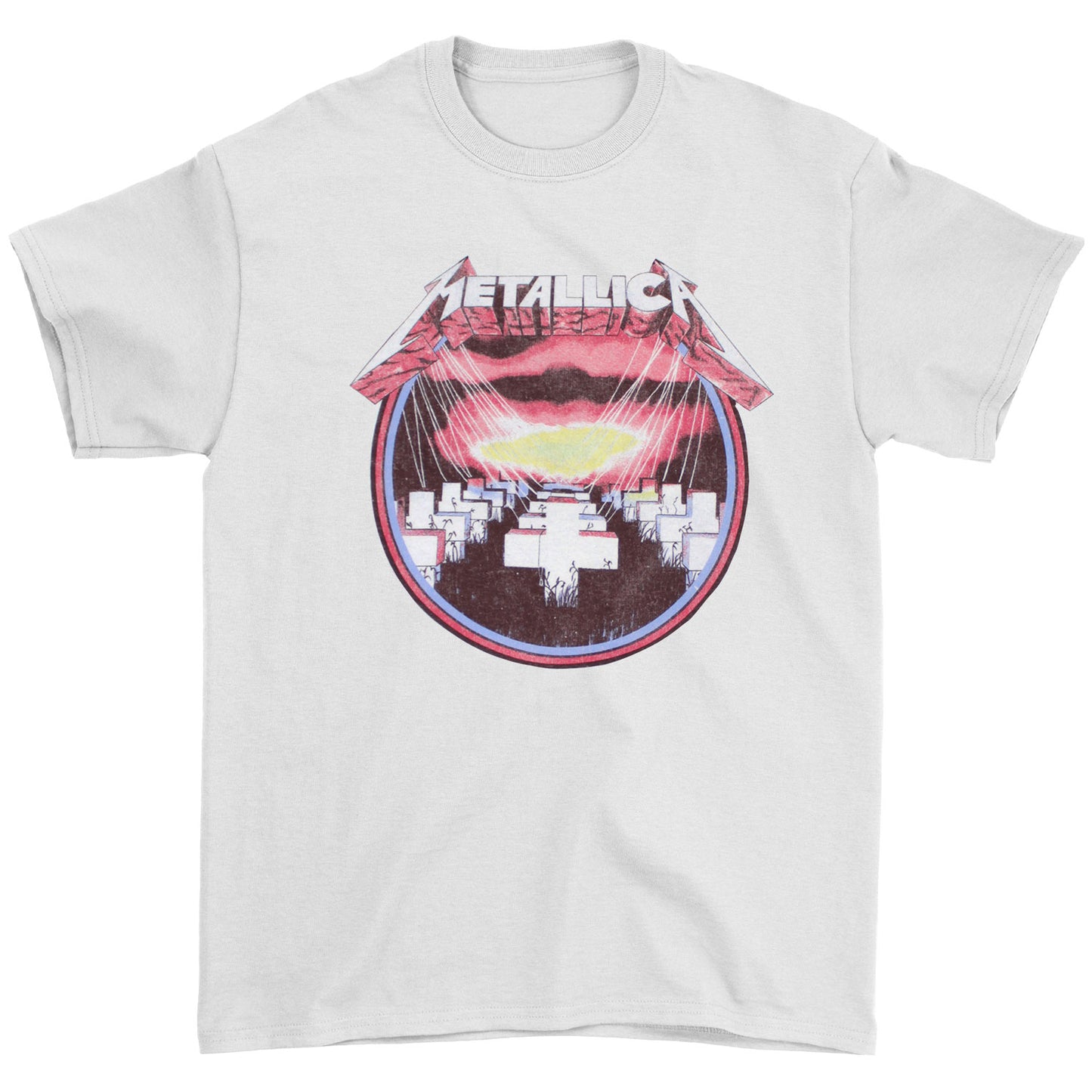 Metallica Master Of Puppets Circle T-shirt Front