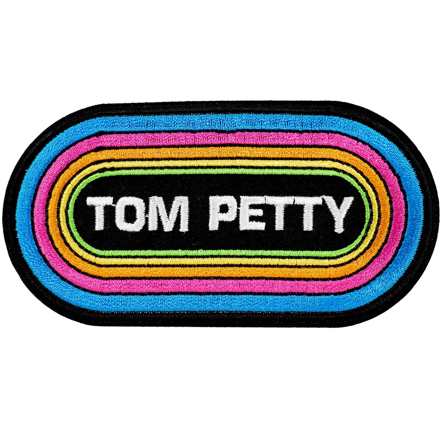 Tom Petty KMET Embroidered Patch Front