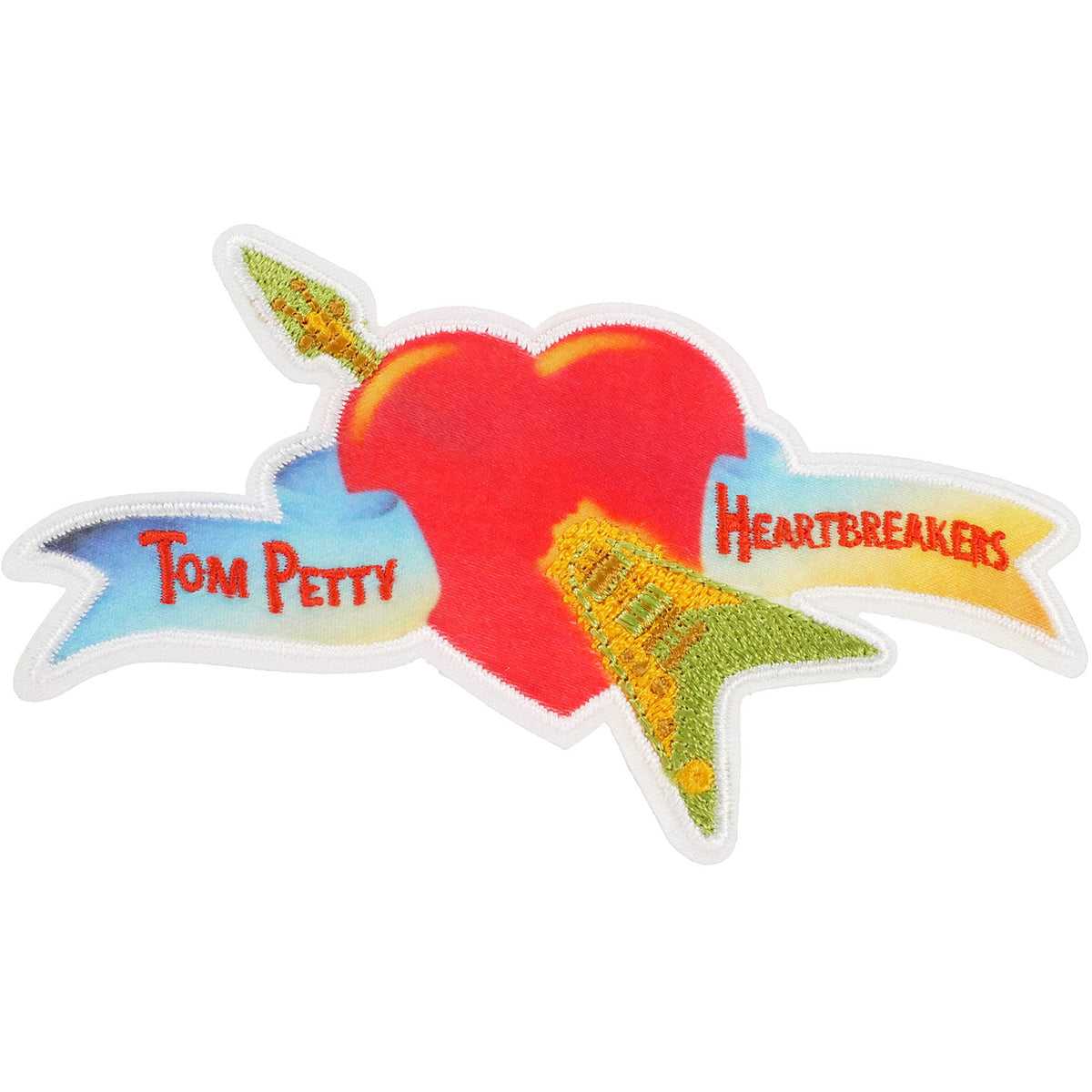 Tom Petty Original Logo Embroidered Patch Front