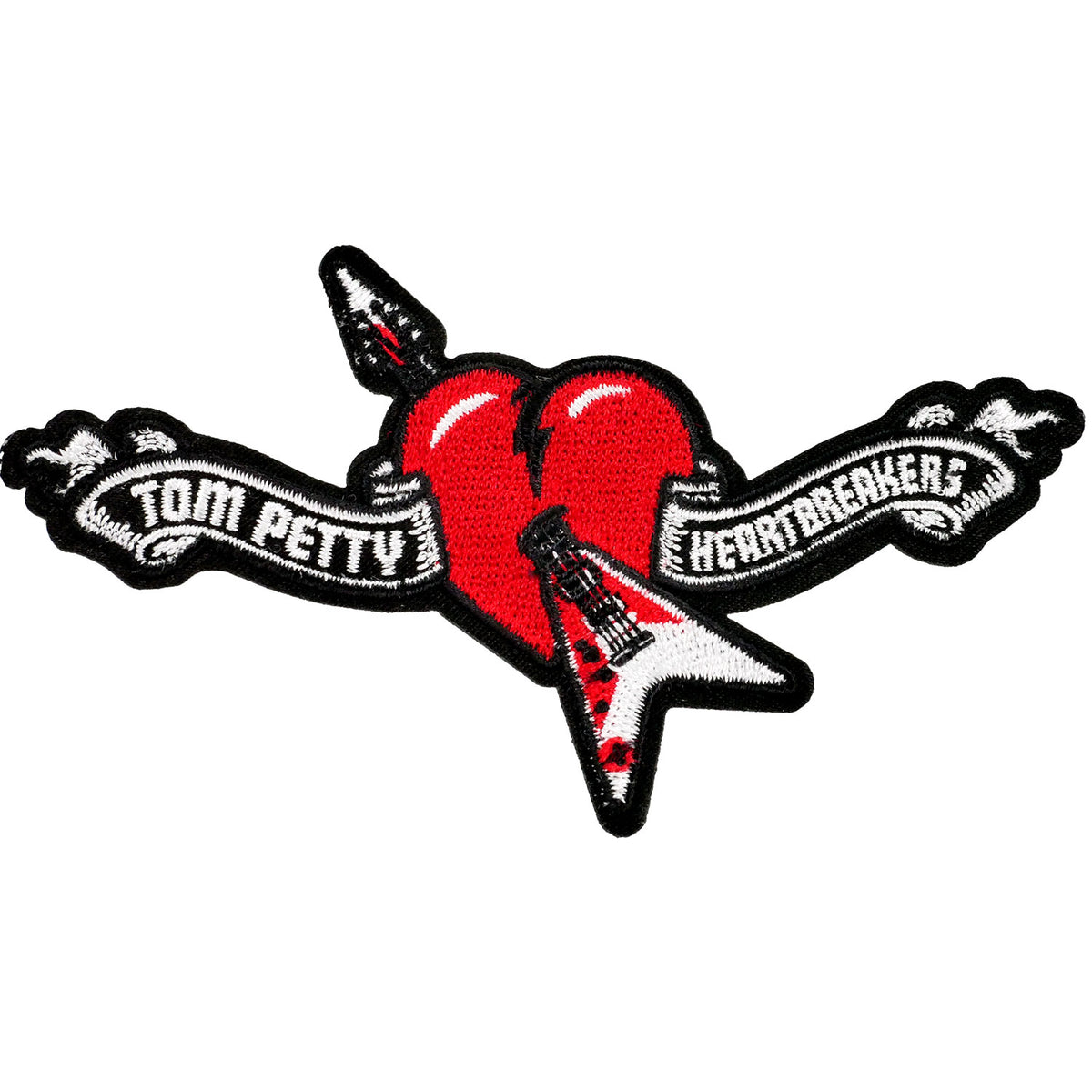 Tom Petty Modern Logo Embroidered Patch Front