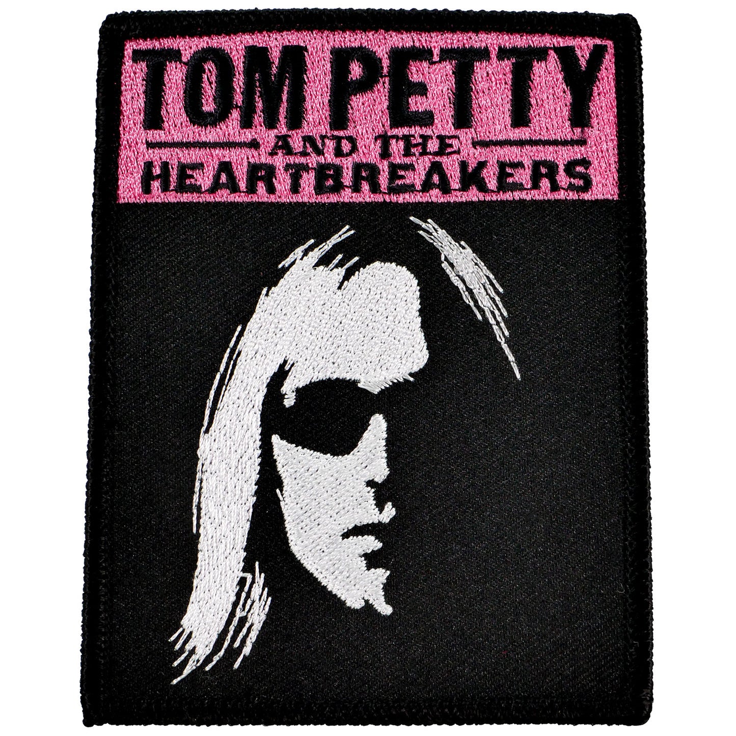 Tom Petty Poster Embroidered Patch Front