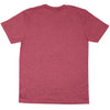 Back In Black On Heather Red T-shirt