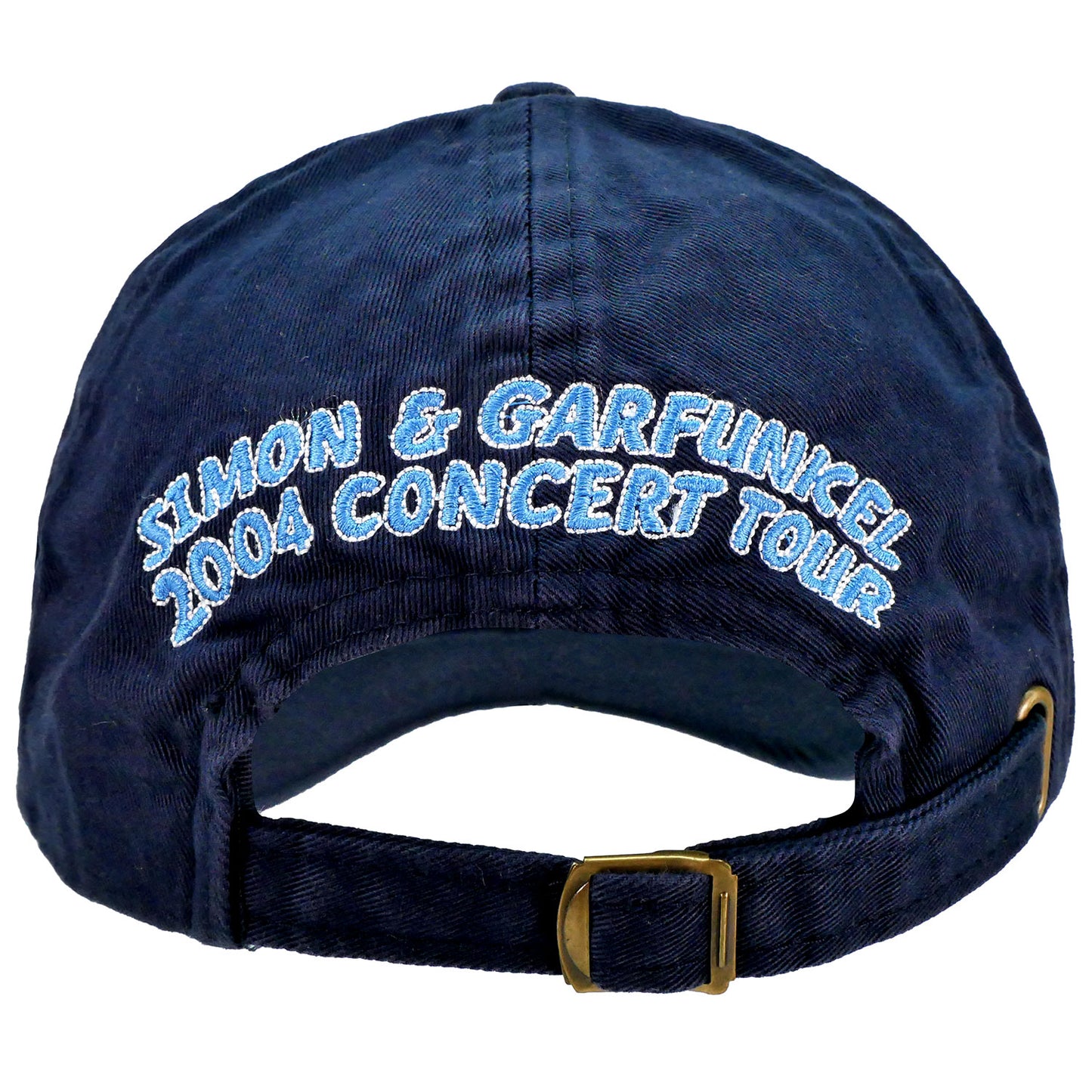 Simon & Garfunkel 2004 Concert Tour Navy Blue Baseball Cap Back