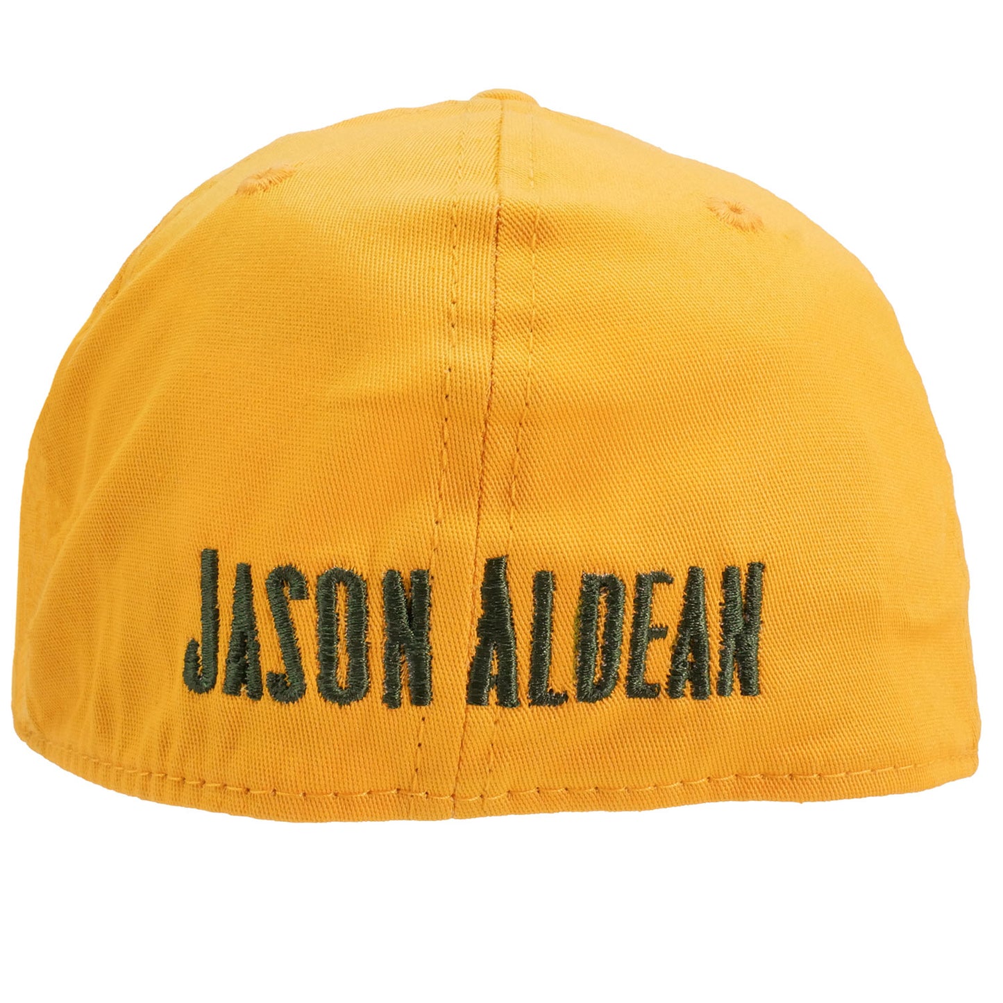 Jason Aldean Black Jack Ridge Yellow Baseball Cap Back
