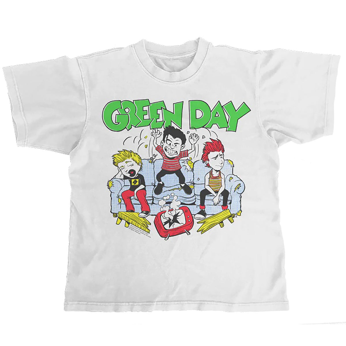 Green Day Longview by Rock Roll Repeat T-shirt Front