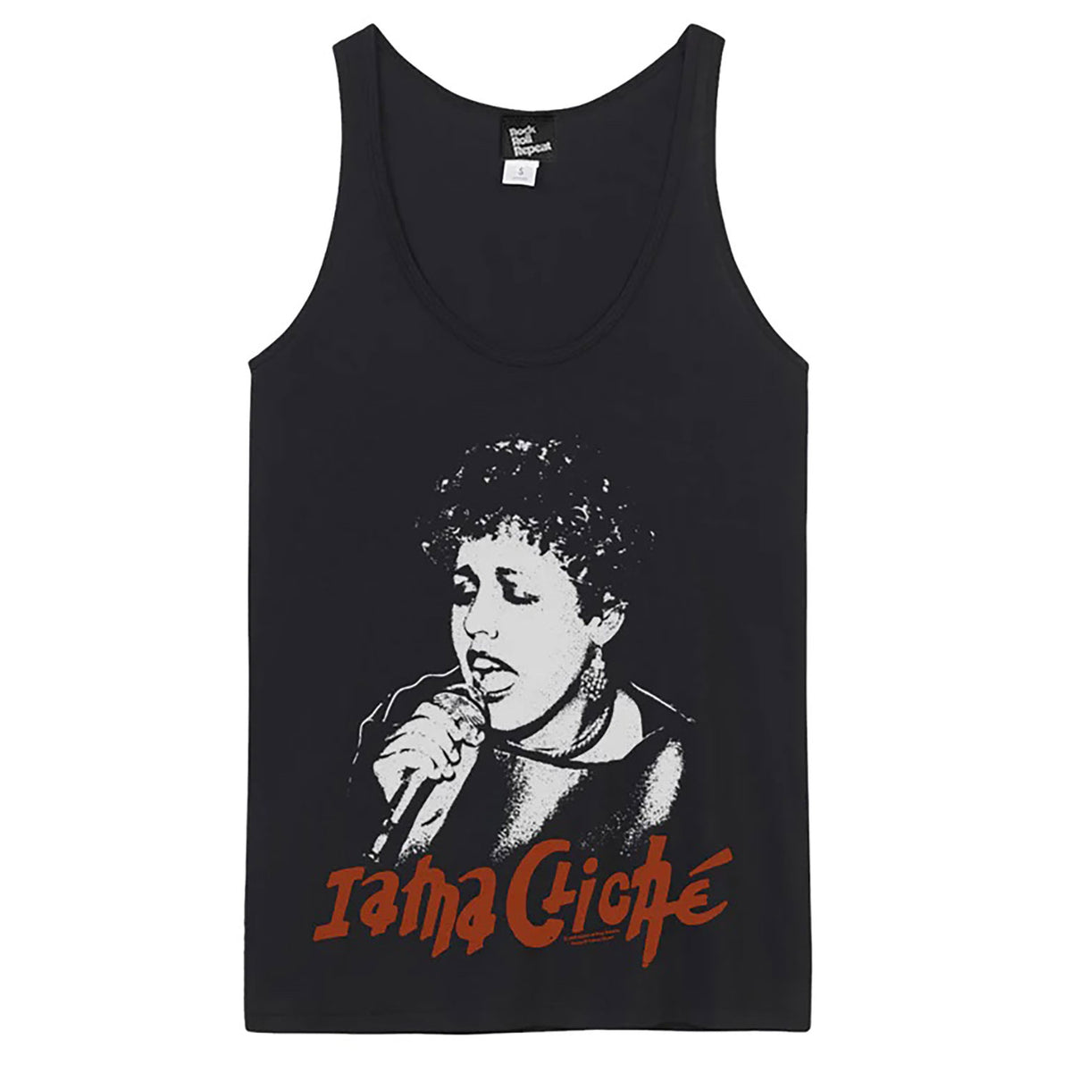 X-Ray Spex Poly Styrene Cliche Slink Tank by Rock Roll Repeat Junior Top Front