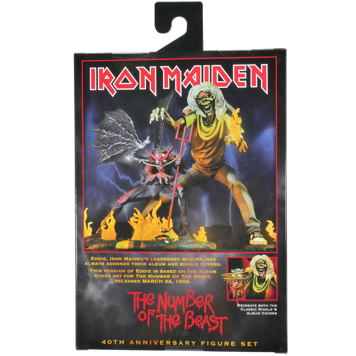 Iron Maiden 7" Scale Action Figure - Ultimate Number of the Beast by NECA Action Figure Back