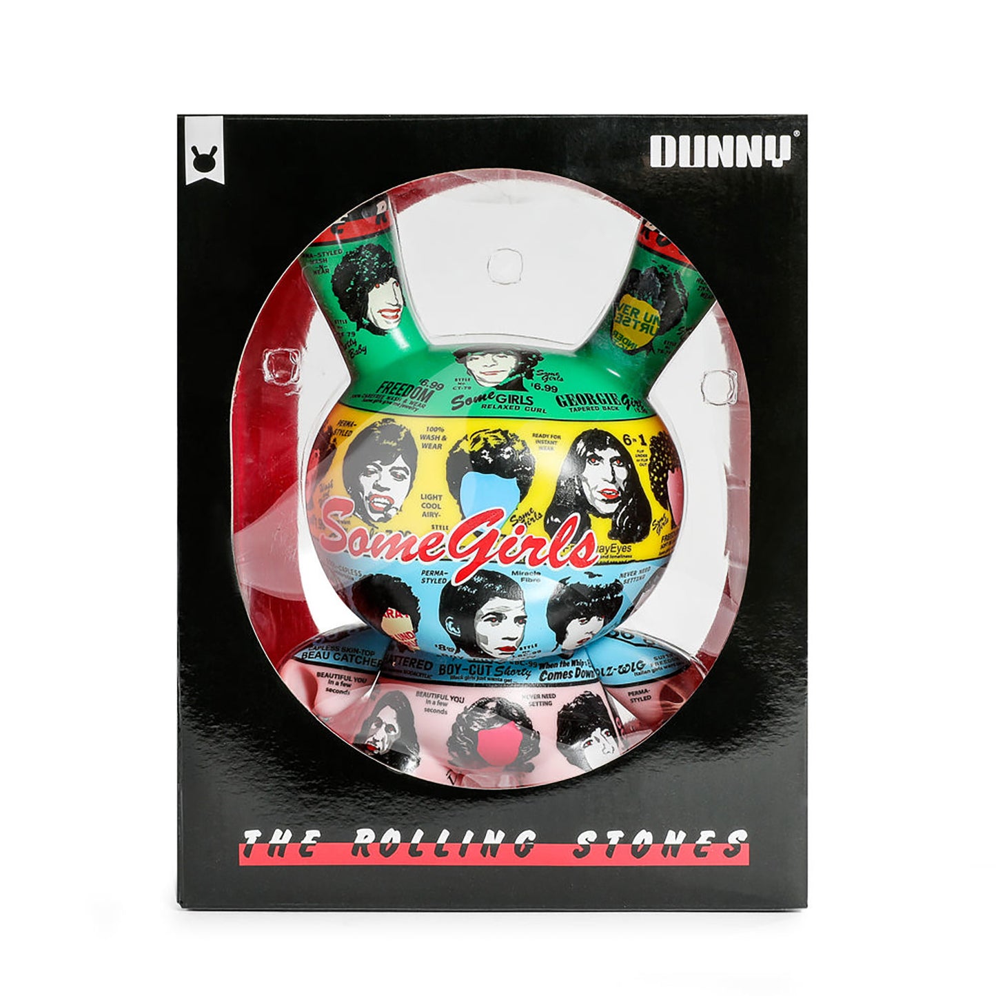 The Rolling Stones 8" ICON Dunny- Some Girls by Kidrobot Vinyl Figure Front